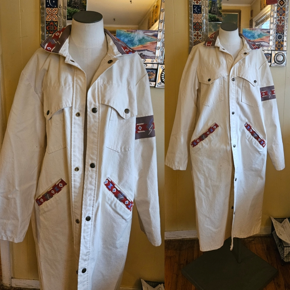 1980s western duster